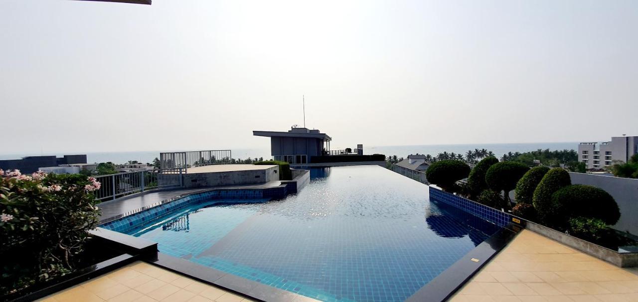 Cozy Near Beach 200M With Toproof Pool At Patio Bangsaen Buitenkant foto